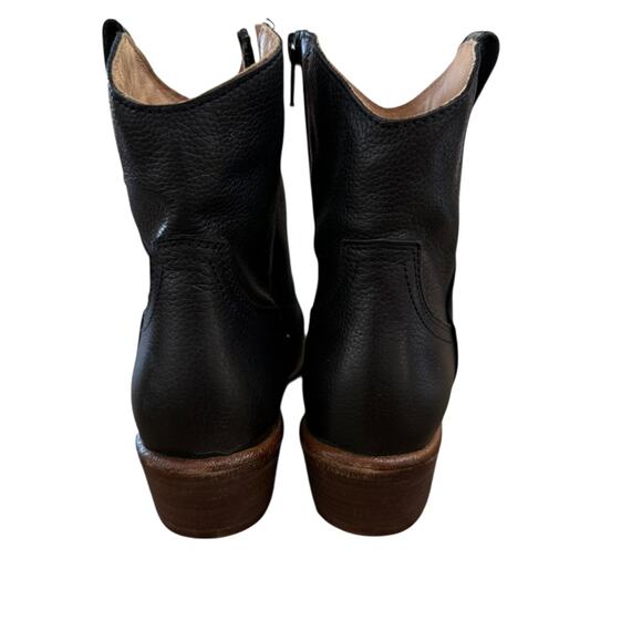 Miz Mooz Carlitos Cowboy Boots in Black – Sz EU38/US 7.5-8 - Picture 12 of 15